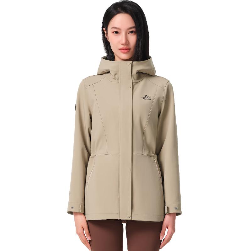 Pelliot Women's Windproof Water-Repellent Softshell Jacket