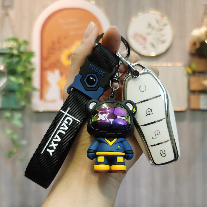 Car Key Cover for BYD Models: Qin Plus, DMI, Dolphin, Song Plus/Pro, Han EV, Tang, Yuan - Unisex
