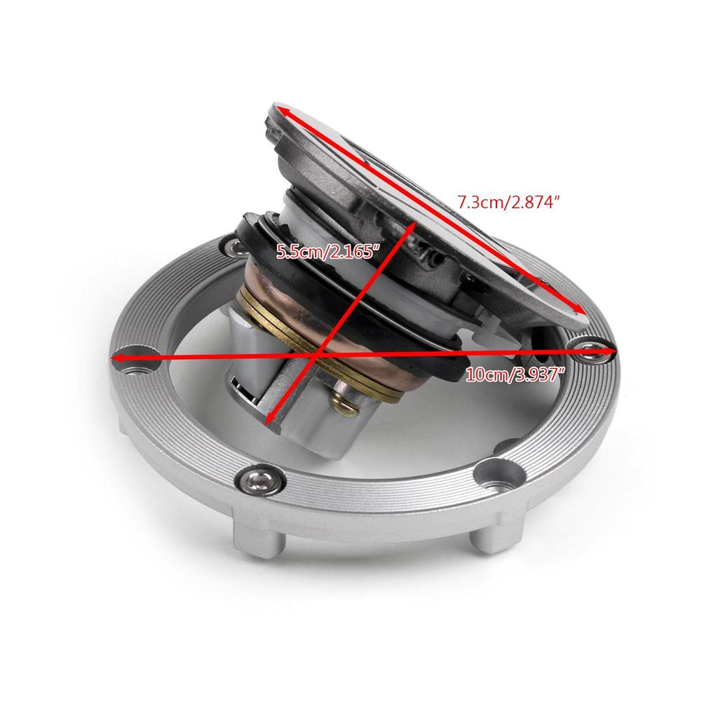 Fuel Gas Tank Cap For Kawasaki EX250J Ninja 250 250R 08-17 Ninja 300 EX300 13-17