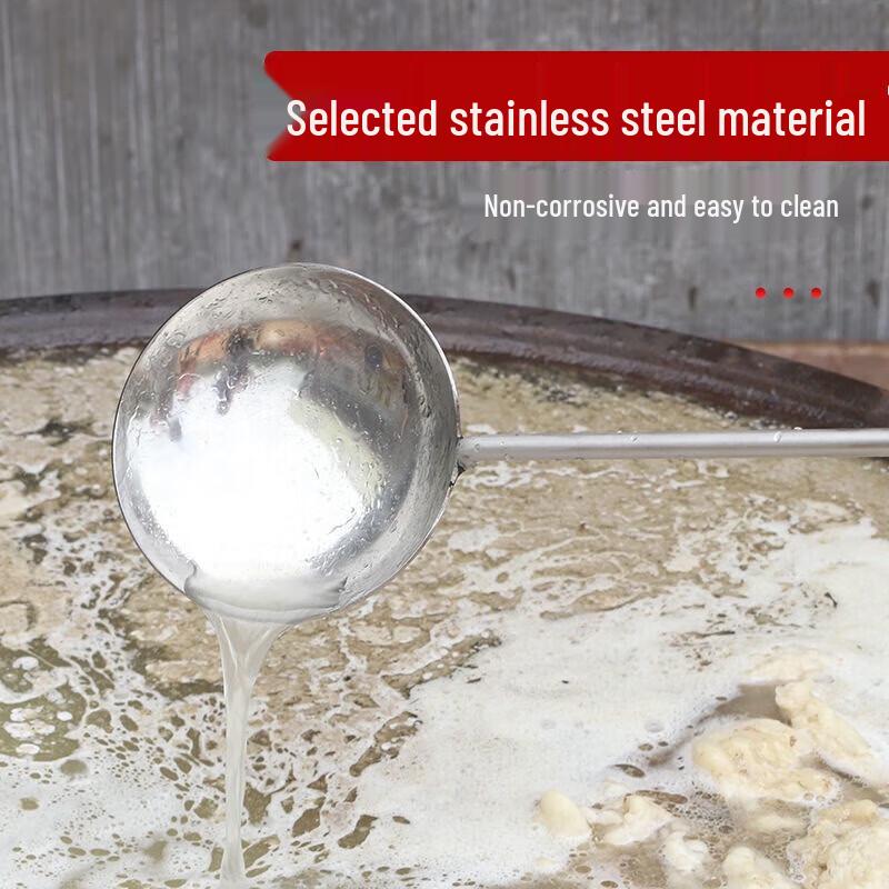 Grill-Bratgabel mit langem Griff aus Edelstahl