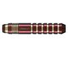 BRASS SET Wine Red Ten Wine Red Brass Dart Barrels "TEN"