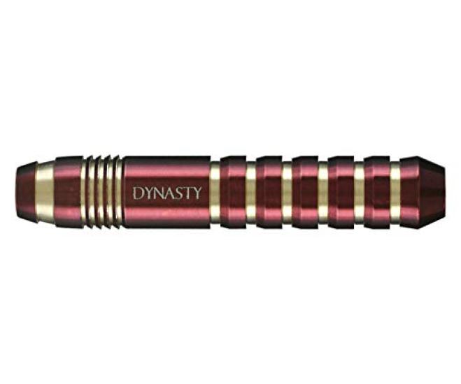 

DYNASTY BRASS SET Wine Red TEN Wine Red Brass Dart Barrel TEN