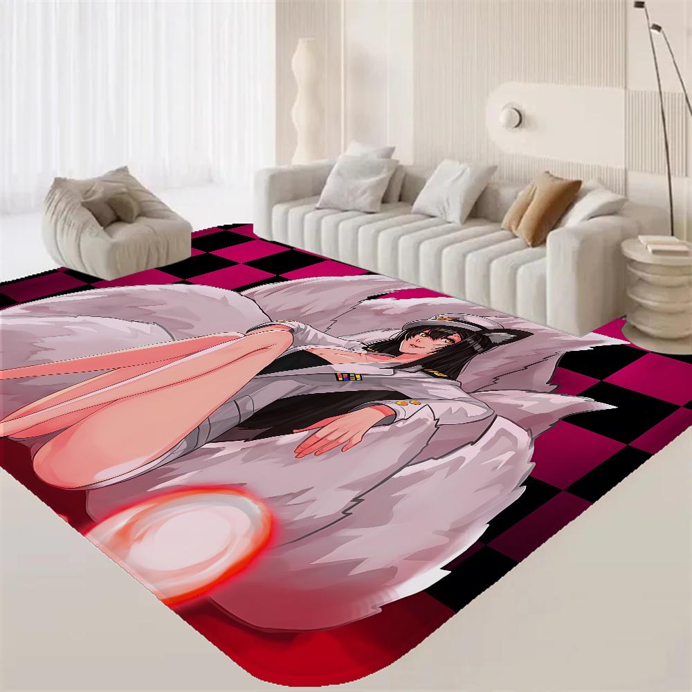 Sexy Girls Anime Floor Mat Kids Room Bedroom Decoration Balcony Anti-Slip Doormat Living Room Welcome Rug