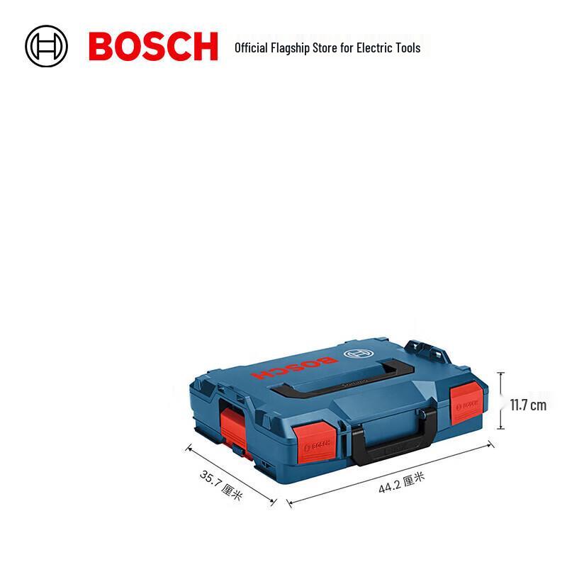 Bosch L-Boxx 102 Stackable Tool Storage Box CN plug (adapter included)