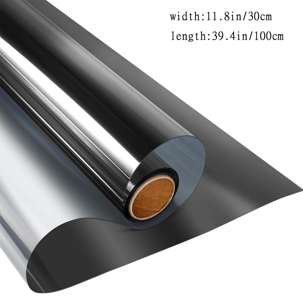 

30X100СМ Пленка для окон Конфиденциальность Матовая пленка Солнцезащитная Изоляционная Самоклеящаяся Декоративные наклейки на стекло Светозащитная и Изол