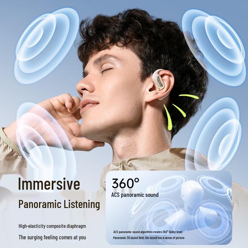 Xiaodu S108 Bluetooth Bone Conduction Ear-Hook Sport Headphones