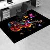 Colorful Butterfly Violin Chair Mat Office Carpet, Oversized Rug for Home Decor, Gift, Suitable for Bedroom, Living Room, Various Rooms