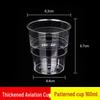Durable Clear Plastic Cup for Airline, Household, or Outdoor Wine Tasting