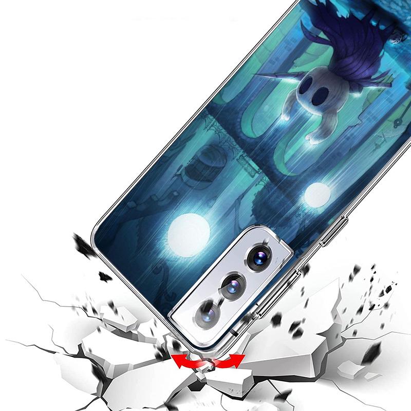 Hollow Knight Cartoon Cover Phone Case For Samsung Galaxy S26 S25 Edge S24 Ultra S23 S22 Plus S21 S20 FE Soft Fundas Shell Galax