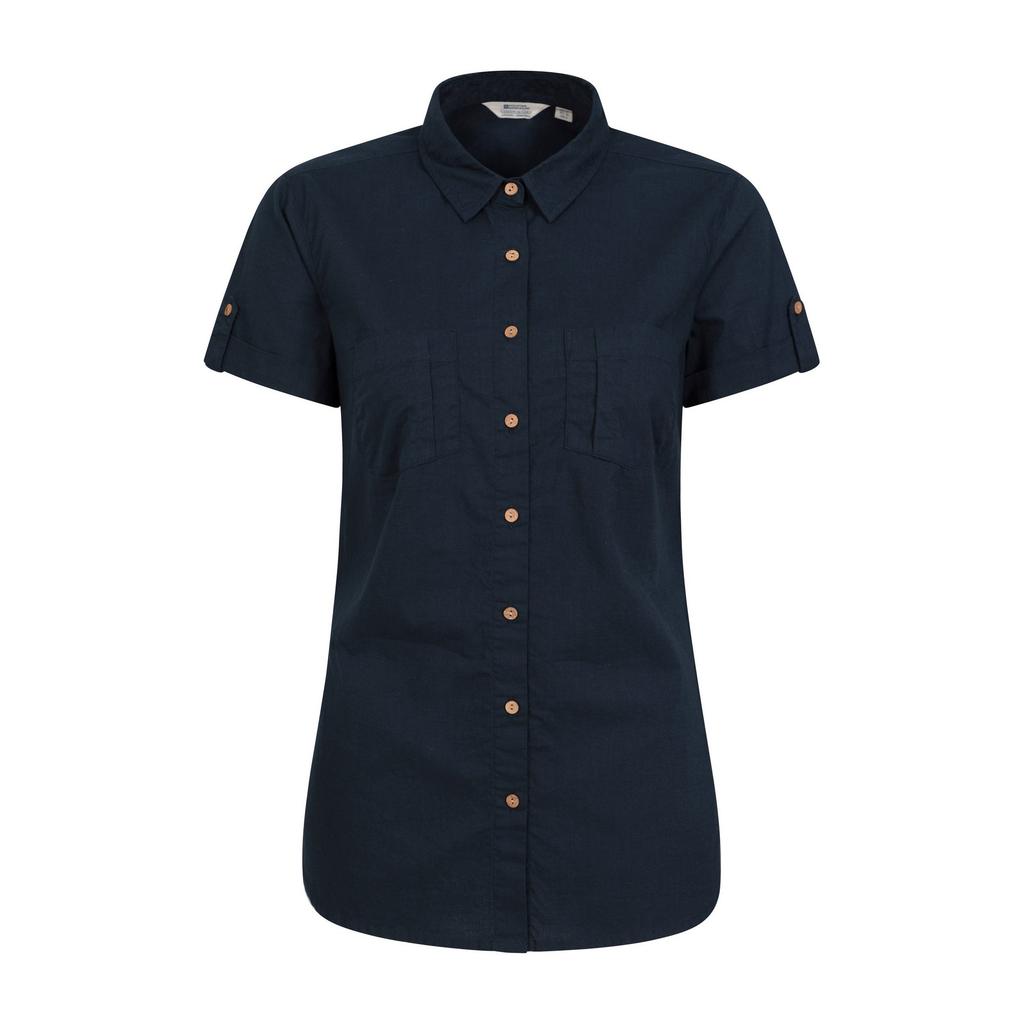 Mountain Warehouse Womens/Ladies Coconut Short-Sleeved Shirt