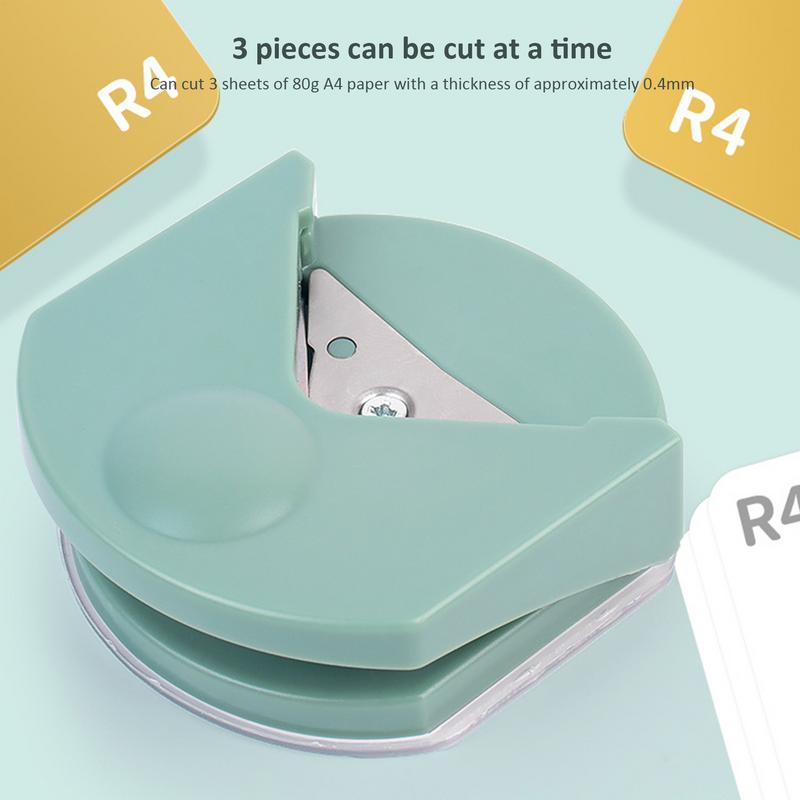 4mm Radius Corner Rounder Punch Paper Corner R4 Card Rounded Cutter Corner Rounder Paper Hole Trimmer Angle Punch