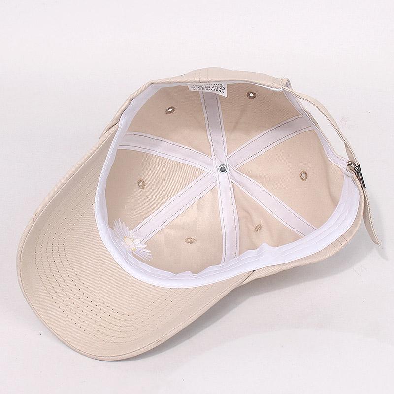 Chrysanthemum Embroidery Baseball Cap Men Women Flower EXO GD Kpop Snapback Hip Hop Street Dance Teenage Trend Sun Hats