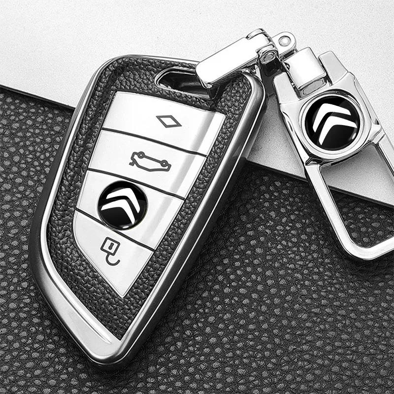 New 14MM Remote Car Key Stickers Emblem Accessories For Citroen C1 C3 C4 Grand Picasso C4L C5 C6 C8 VTS Aircross
