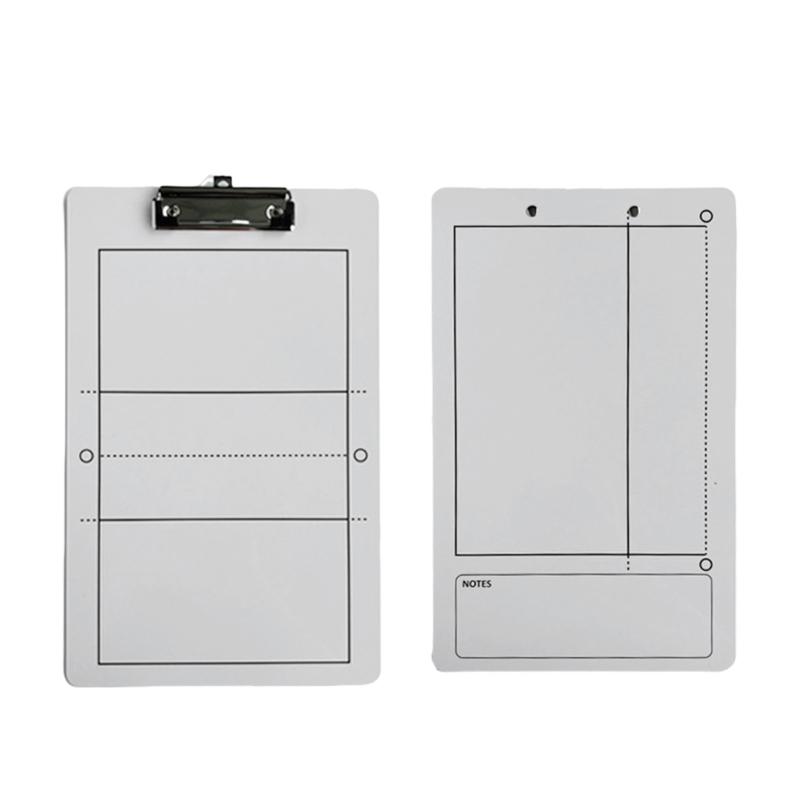 Fußball Volleyball Taktiktafel Tragbare Coaching-Strategie-Tafel Volleyball Whiteboard Trainer-Klemmbrett Trainer-Werkzeug