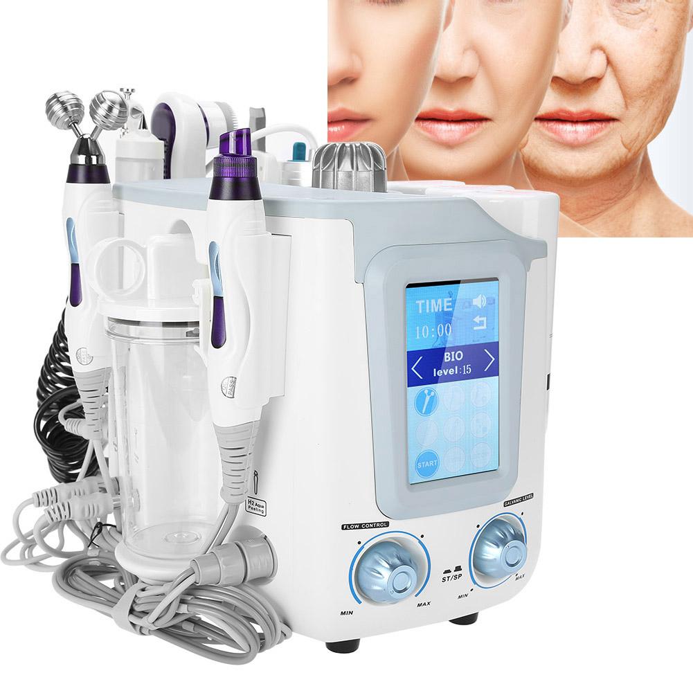 6 IN 1 Hydrogen Oxygen Beauty Machine Ultra Fine Bubble Deep Cleansing Skin Rejuvenation