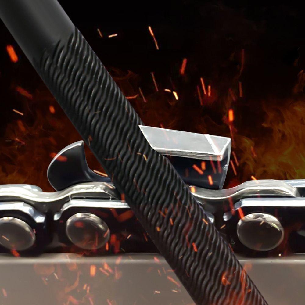 Polishing Chainsaw Round Files Carving Sawing File 4mm/4.8mm/5.5mm Saw Chain Files Woodworking
