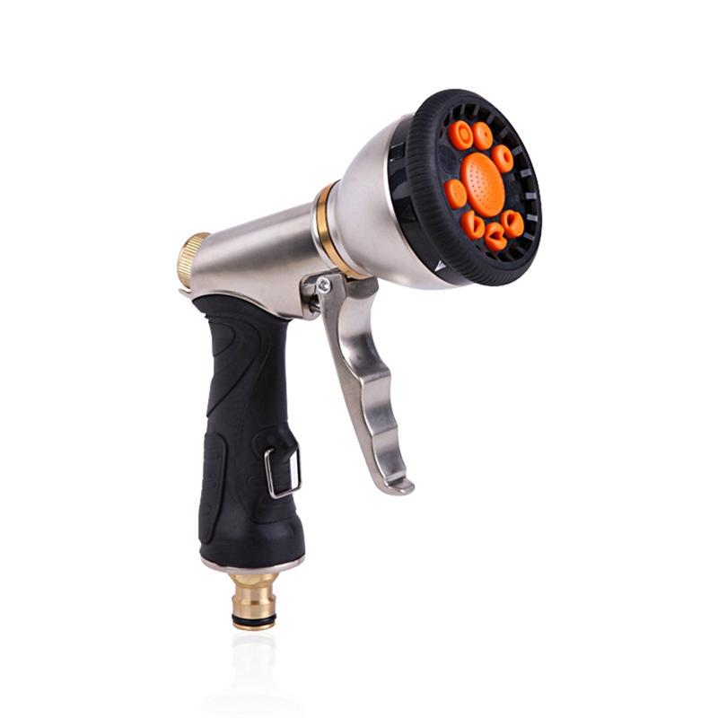 2025+ Multipurpose High Pressure Nozzle 8 Functions Front Trigger Nozzle Car Wash Nozzle Garden Hose Nozzle China Mainland