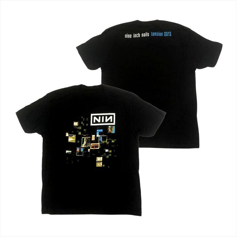 

Американская рок-музыка NINE INCH NAILS Nine Inch Nails Группа Команда Свободный принт Мужская и женская футболка с коротким рукавом Лето XL