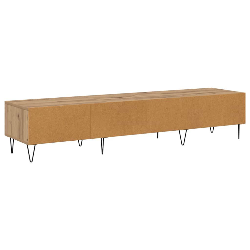 TV Stand Artisan Oak 150 X 36 X 30 Cm Particleboard