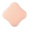 Kai Corporation Puff That Prevents Foundation from Soaking In Diamond-shaped 2-layer Structure Powder Liquid Natural Finish KQ3248 Sponge Beige