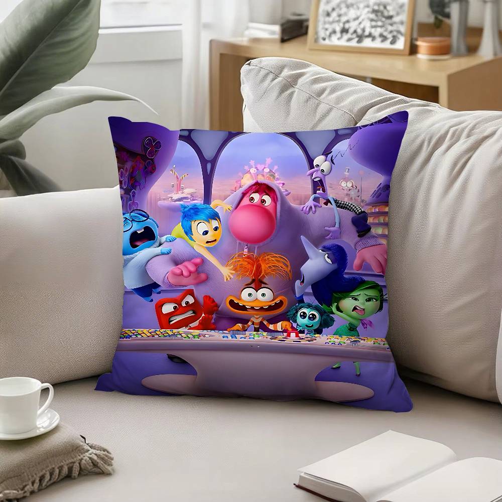 Süßer H-Inside Out-W Kissenbezug Kissenhülle Weich Süß Dekokissenbezug Für Auto Sofa Kissenhülle Polyester Mit Reißverschluss