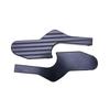 Ribbed Motorcycle Footboard Extensions for GTS300, Black Left and Right Set for Original Footrest Replacement or Modification Tasks