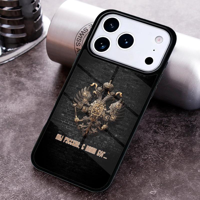 Armenia Russia Flag Coat of Arms Phone Case For iPhone 17 16 15 14 13 12 11 Pro Max Plus 17Air Soft Silicone Cover