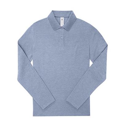 B&C Womens/Ladies My Polo 210 Long-Sleeved Polo Shirt