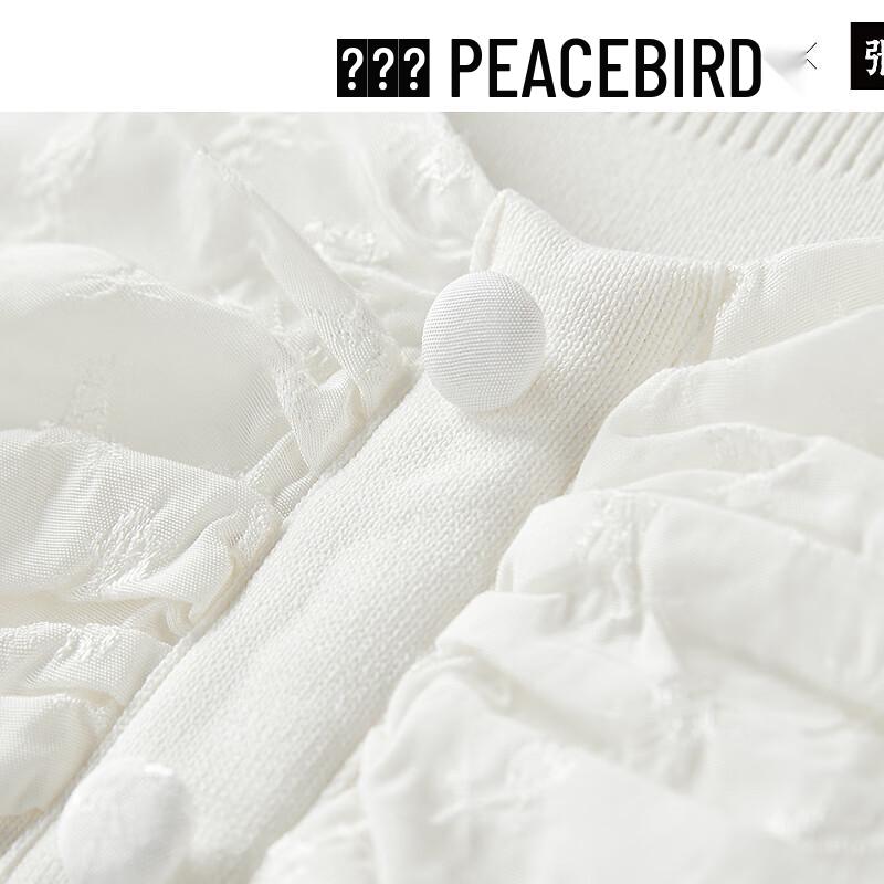 PEACEBIRD Women's Square Neck Puff Sleeve Dress