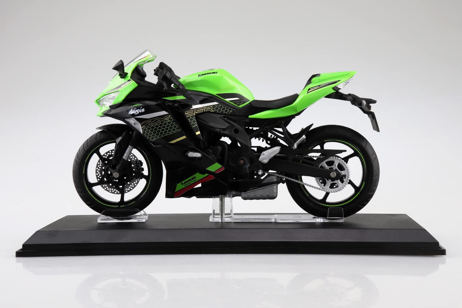 ko hanya様 Skynet Completed Bike Kawasaki Ninja Lime Green X Ebony 1/12