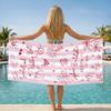 Personalized Bachelorette Beach Towel, Custom Bride Squad Pool Towel, Bridal Party Gift, Last Toast On The Coast Girls Trip