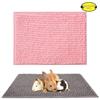 Chenille Water-Absorbent Anti-Slip Bathroom Entrance Mat