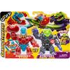 Pion de jeu de societe - figurine de jeu de societe Tm-toys Pack de 2 figurines Smash Strikers HEROES OF GOO JIT ZU