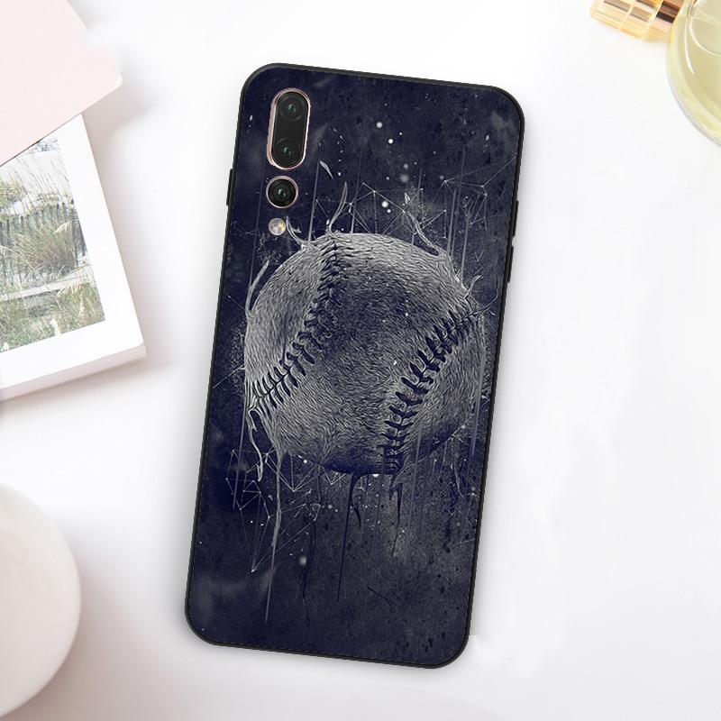 Baseball Ball For Huawei Nova Y60 Y70 Y90 Y72 Y73 Y61 Y91 7i 8i 11i 12i 12s 9 10 SE P20 P30 P40 Lite Case