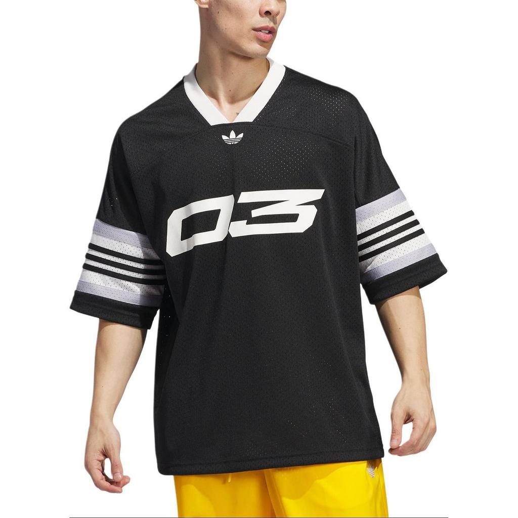 Adidas Originals SPORT JERSEY T Shirt Unisex Black IY7378