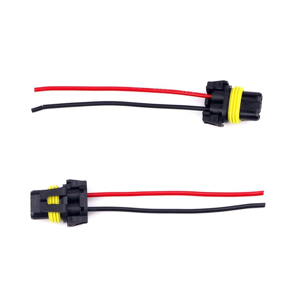 

9005 HB3 Жгут проводов, Патрон лампы, Для автомобилей, Патроны для ламп, Штекеры-мамы, Для противотуманных фар, Фар, Комплект из 2 шт. 9005F