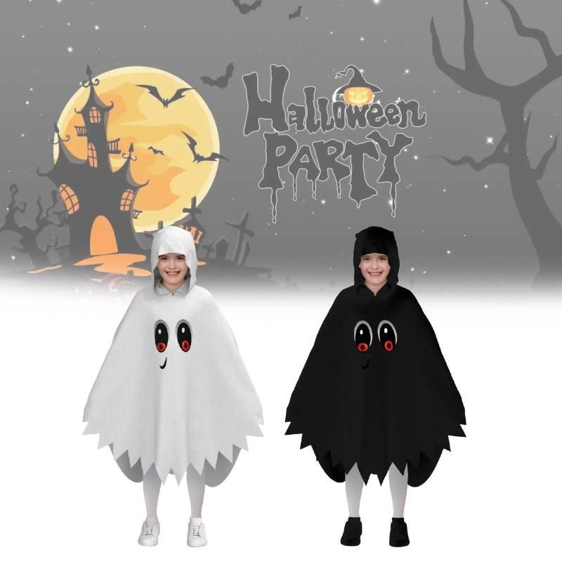 Halloween Ghost Costume For Kids With Glo Dark Features For Party And Role Play