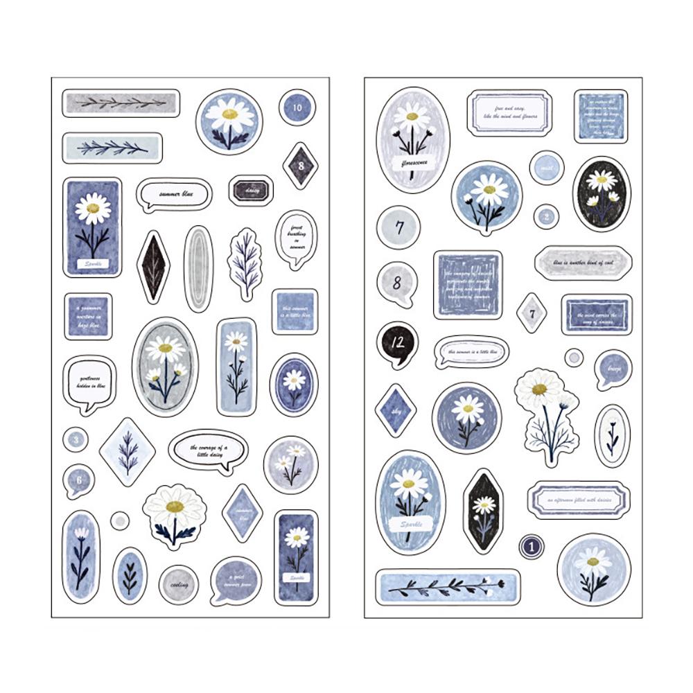 

Plant dialogue box theme DIY decoration mobile phone back card hand account collage sticker фиолетовый