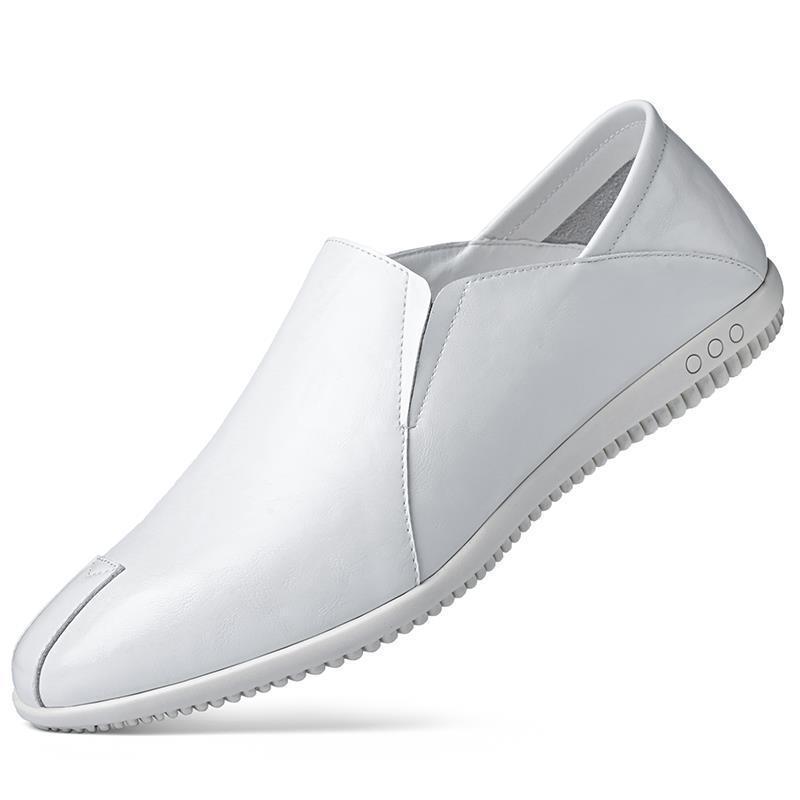 

Summer new casual shoes soft leather one pedal soft sole soft surface summer national style men s casual one pedal 44 yards