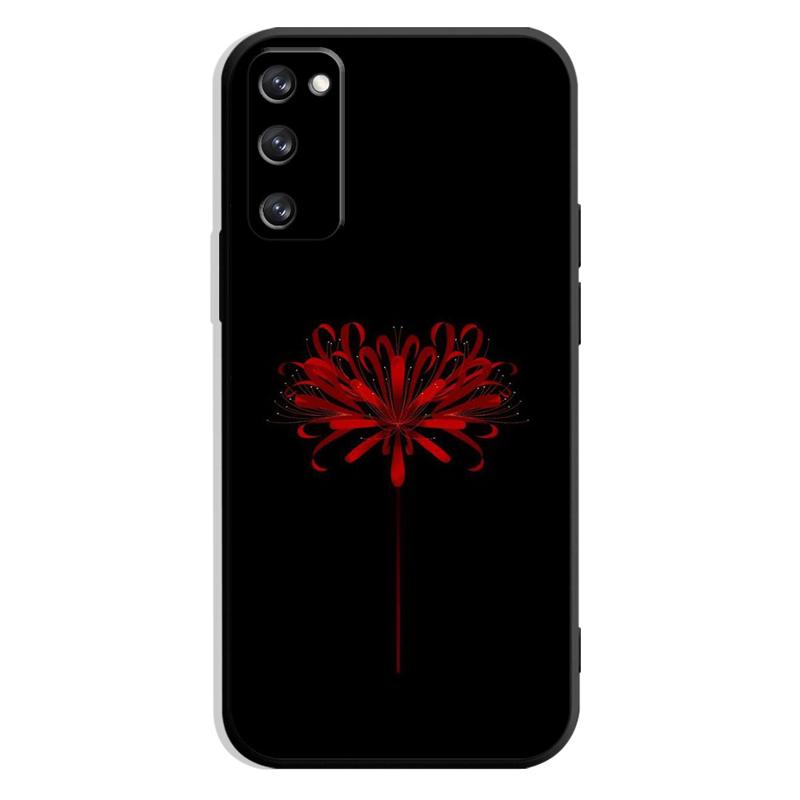 Red Equinox Flower Phone Case For iPhone Samsung Galaxy Redmi Xiaomi Note S A 6 7 8 9 10 11 12 13 14 15 16 20 21 22 23 53 54 Pro Max Plus Ultra TPU