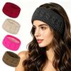 Windproof Ear Protection Headband Wide Hairband High Quality Knitted Headband Winter