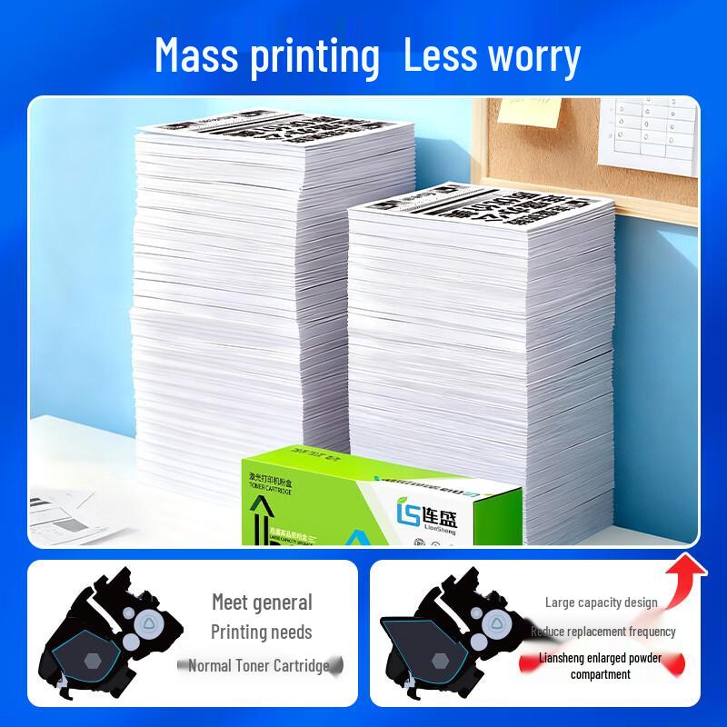 Liansheng Compatible HP 36A/36X/CRG-313 Toner & Cartridge