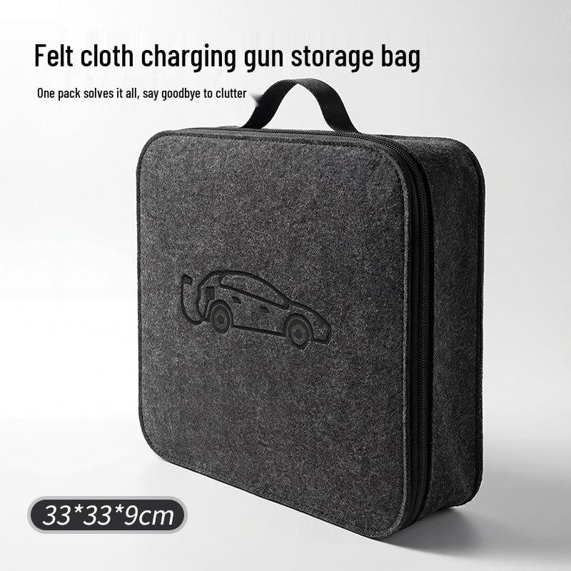 Portable Waterproof and Flame-Retardant EV Charging Cable Storage Bag