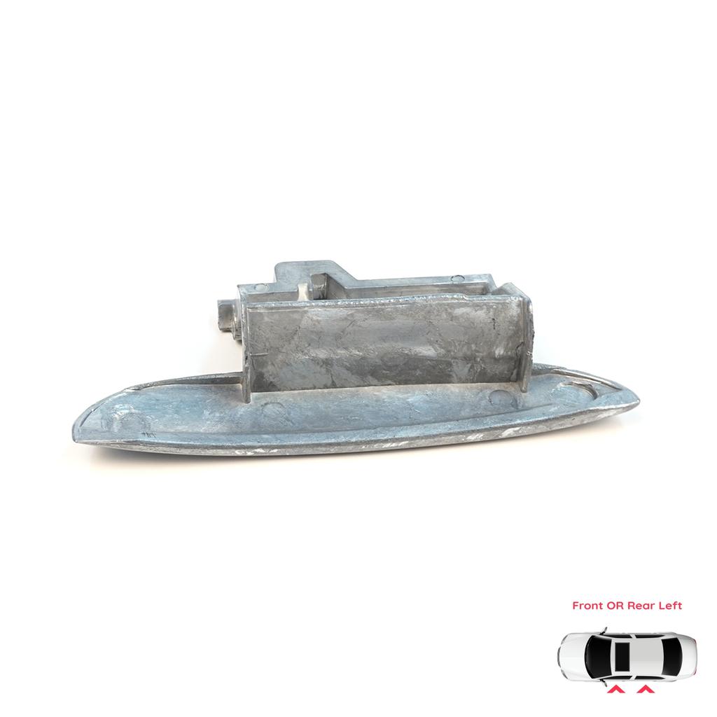 EDP1595-1 Front or Rear Left Door Exterior Metal Handle For BMW 5 Series E39 1996-2003 4/5 Door Sedan Touring 51218245461 51218200663