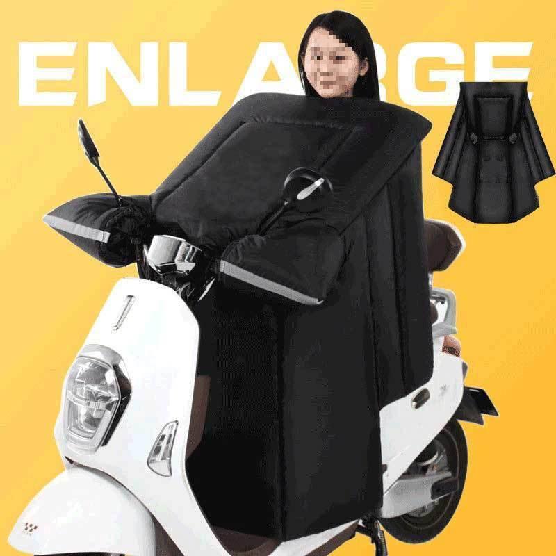 Graphene Fleece-Lined Waterproof Windshield Cover for Electric Cars & Motorcycles 2025