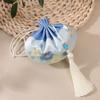 Palace Style Lotus Tassel Empty Sachet Bags