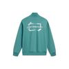 Li Ning X OG Slick Collaboration Letter Stand Collar Pullover Loose Sweatshirt Unisex sweatshirt Frost-Green AWDT445-5