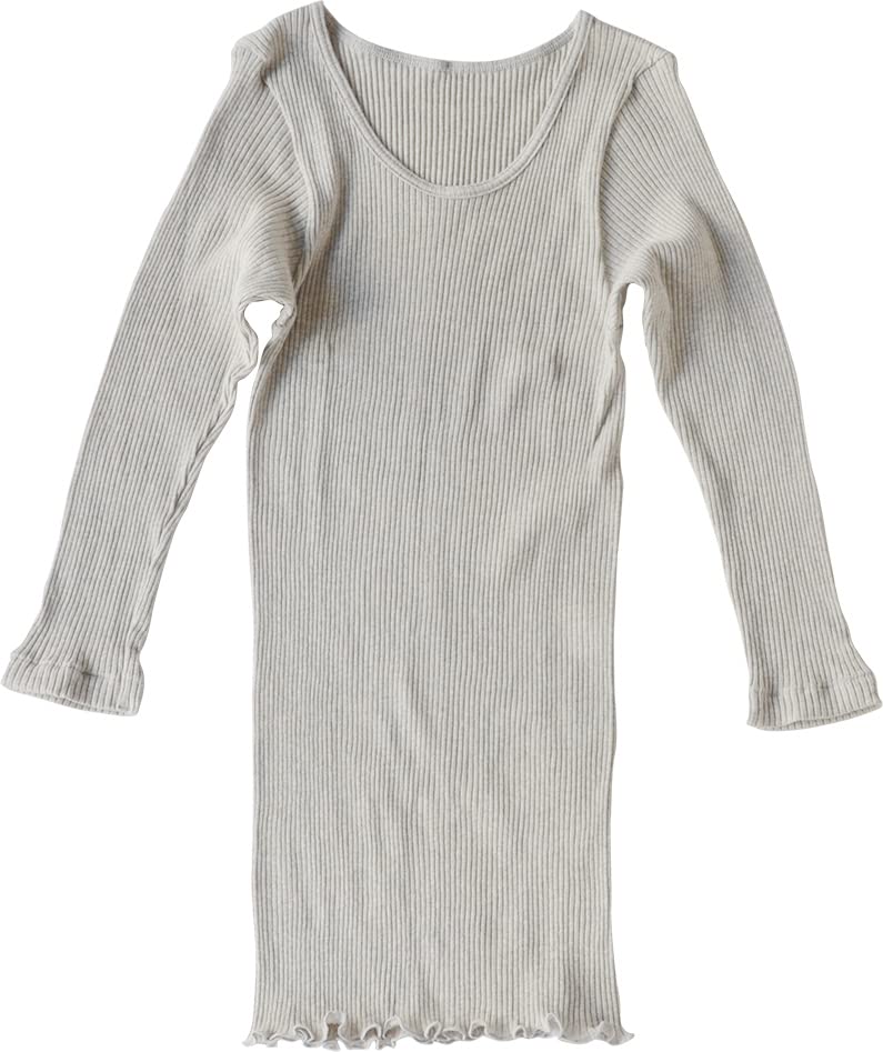 

Shirt Gray Bust Length Sleeve Length 43cm [Tenimuho] AI22S-710 M-L (Free Size), 79-94cm, 66cm,