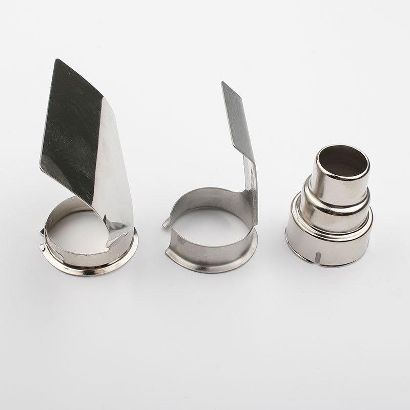 9 PCS hot air gun nozzle stainless steel universal nozzle accessories, precision nozzle accessories for welding tools