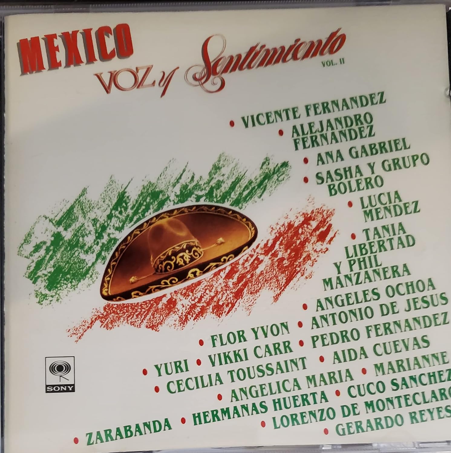 

CD VARIOUS - Mexico Voz Y Sentimiento 2 CDZ80649 US Latin Used